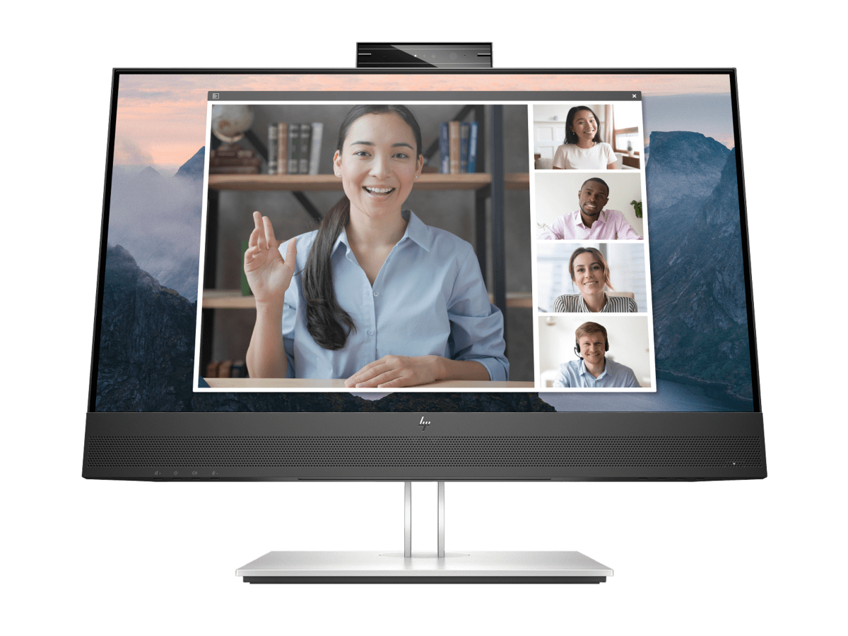 Monitor HP E24mv G4 FHD para conferencias, FHD, 50 a 60 Hz, 23.8", 169L0AA