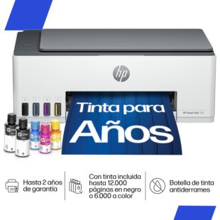 Impresora Multifuncional HP Smart Tank 520 (1F3W2A)