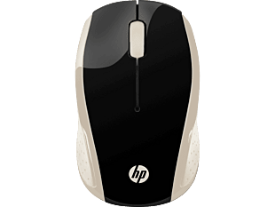 Mouse Inalámbrico HP 200 Dorado (2HU83AA)