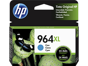 Cartucho de Tinta HP 964XL Cian Original (3JA54AL)