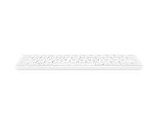 Teclado Bluetooth HP 350 compacto para dispositivos múltiples, Blanco, 692T0AA (692T0AA)