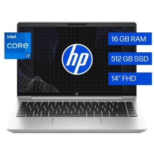 Portátil HP ProBook 440 G10, 14", Windows 11 Pro, Intel® Core™ i7, 16GB RAM, 512GB Unidad de estado sólido, FHD - 14" - Plateado (7Z7H4LT)