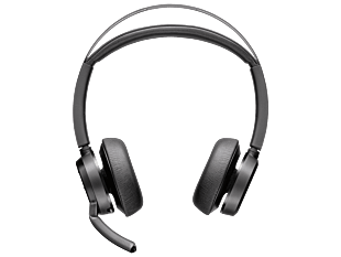 HP Poly Auriculares USB-C-C Voyager Focus 2 + adaptador USB-C/A + soporte de carga (9T9J5AA)