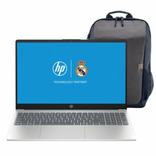 Portátil HP 15-fd0235la, Intel® Core™ i3 N-series, 8 GB RAM, 512 GB SSD, 15.6" FHD, Windows 11 Home - 15.6" - Cubierta azul claro de luna, base y marco de teclado en plata natural (B9TT1LA)