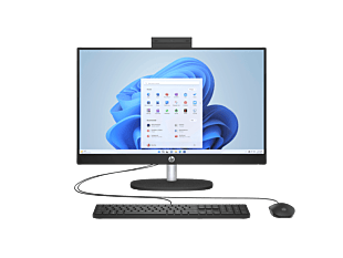 Todo-en-Uno HP 24-cr0351la, Intel Core i5, 8 GB RAM, 512 GB SSD, 23.8" FHD, FreeDOS - 23.8" - Negro (C34JTLA)