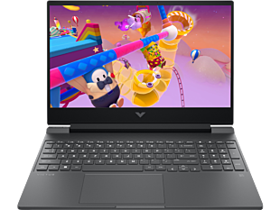 Portátil HP Gaming VICTUS  15-fb3032la, AMD Ryzen 5, 8 GB RAM, NVIDIA GeForce RTX 3050, 512 GB SSD, 15.6" FHD, Windows 11 Home - 15.6" - Plata mica, logotipo cromado negro (CG3N4LA)
