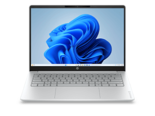 Portátil HP OmniBook 3 14-hu0050la, Intel Core 5, 8 GB RAM, 512 GB SSD, 14" 2K, Windows 11 Home - 14" - Cubierta y marco del teclado color glacier silver con base de lona gris (D4EU0LA)