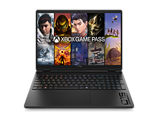 Port&aacute;til Gaming  HyperX OMEN by HP 15-ga0000la, Intel Core i5, 16 GB RAM, NVIDIA GEFORCE RTX 5050, 512 GB SSD, 15.3" 2K 165 Hz, Windows 11 Home - 15.3" - Negro sombra (D62W2LA)