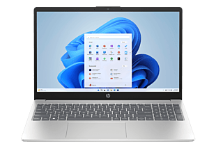 Portátil HP 15-fd1151la, Intel Core 5, 8 GB RAM, 512 GB SSD, 15.6" Táctil FHD, Windows 11 Home - 15.6" - ‌Natural silver (DR8G5LA)