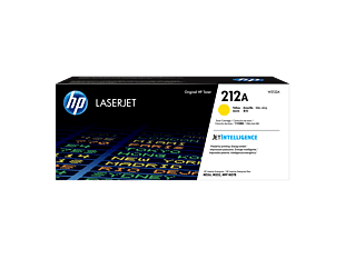 Cartucho de Tóner Original HP LaserJet 212A Amarillo (W2122A) (W2122A)