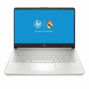 Portátil HP 14-dq0530la, Intel Celeron, 8 GB, 256 GB SSD, 14, HD Windows 11 Home - 14" - Plateado natural (A14MRLA)