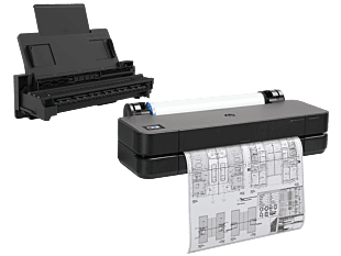 Impresora HP DesignJet T250 de 24 pulgadas edición 2025 + Bandeja (5HB06D)