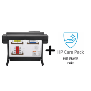 Plotter HP T650 DesignJet gran formato 36" + Post Garantía de 2 Año (5HB10D-7)