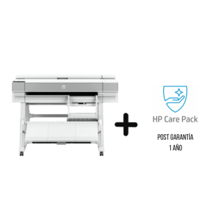Impresora Plotter HP DesignJet T950 A0 de Gran Formato  de 36" + Post Garantía de 1 Año (2Y9H1A-5)