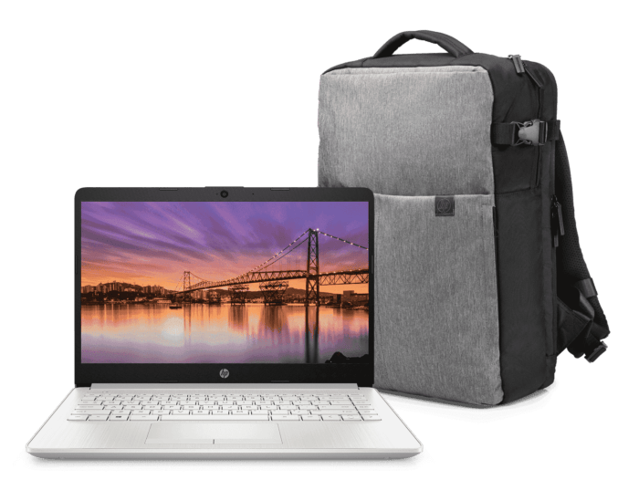 Combo Portátil HP 14-cf2059la + Mochila HP Signature de 15.6