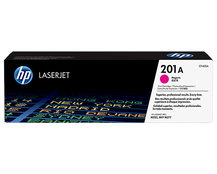 Cartucho de Tóner HP 201A Magenta LaserJet Original (CF403A)