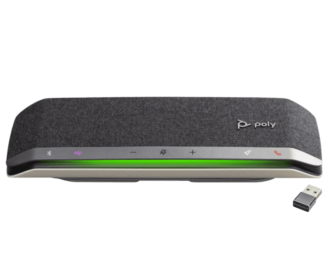 HP Poly Sync 40+ Altavoz manos libres USB-A USB-C  + adaptador USB-A BT700 (772C5AA) (772C5AA)