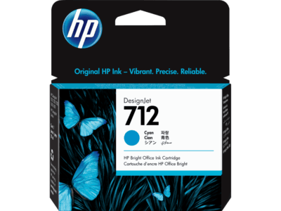 Cartucho de Tinta HP 712 Cian DesignJet de 29 ml