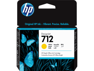 Cartucho de Tinta HP 712 Amarillo DesignJet de 29 ml