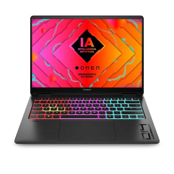 Portátil HP Gaming OMEN Transcend 14-fb0004la con Intel Core Ultra 9 para gaming de alto rendimiento