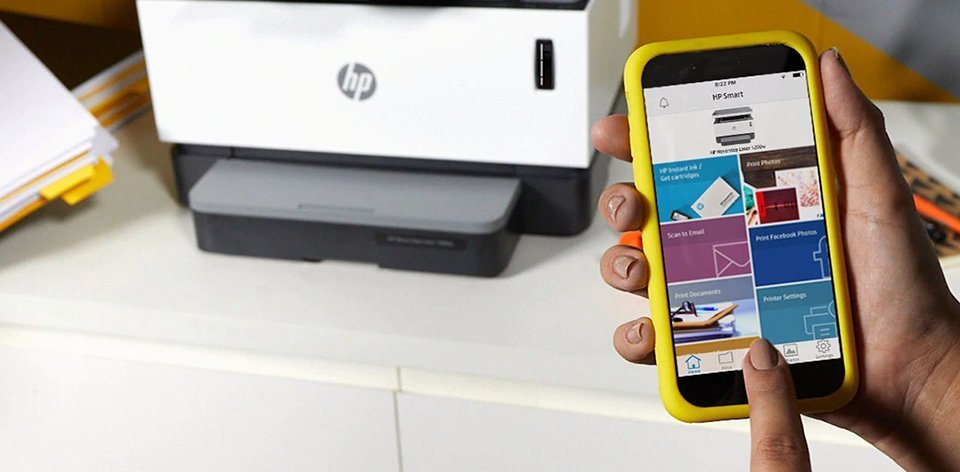 Libertad para trabajar desde cualquier lugar con HP Smart App